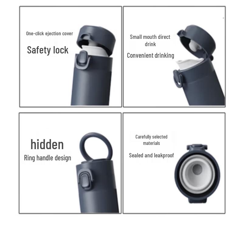 FUGUANG Qiyue 304 Stainless Steel Pop-up Insulated Mug