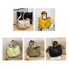 Nylon Drawstring  Crossbody Bag Large-Capacity Tote  Bag Trendy Pleated Shoulder Bag  Outdoor
