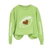 Unisex Fashion Print Long Sleeve Round Neck Sweatshirt for Casual Wear
