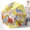 1pc Dwarfs, Seven Automatic Umbrella | Portable Foldable 8-Rib Manual Open, Casual Accessory, Durable Canopy Yy250823006