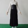 Women   Gothic Floor Length Cosplay Retro Long Gown Dress