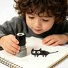 Cute Black Cat Stamp Self Inking Cat Pattern Stamp Mini Kitten Stamp for Journals Cards Planners Scrapbooks Decoration