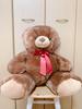 [USED] Large Teddy Bear Plush Toy, Chocolate