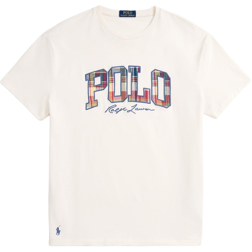 

Polo Ralph Lauren SS24 Логотип Вышитый Повседневный Круглый вырез Короткий рукав Футболка Мужские Футболки Nivis-Island-Off-White MNPOTSH1N822312-100 L