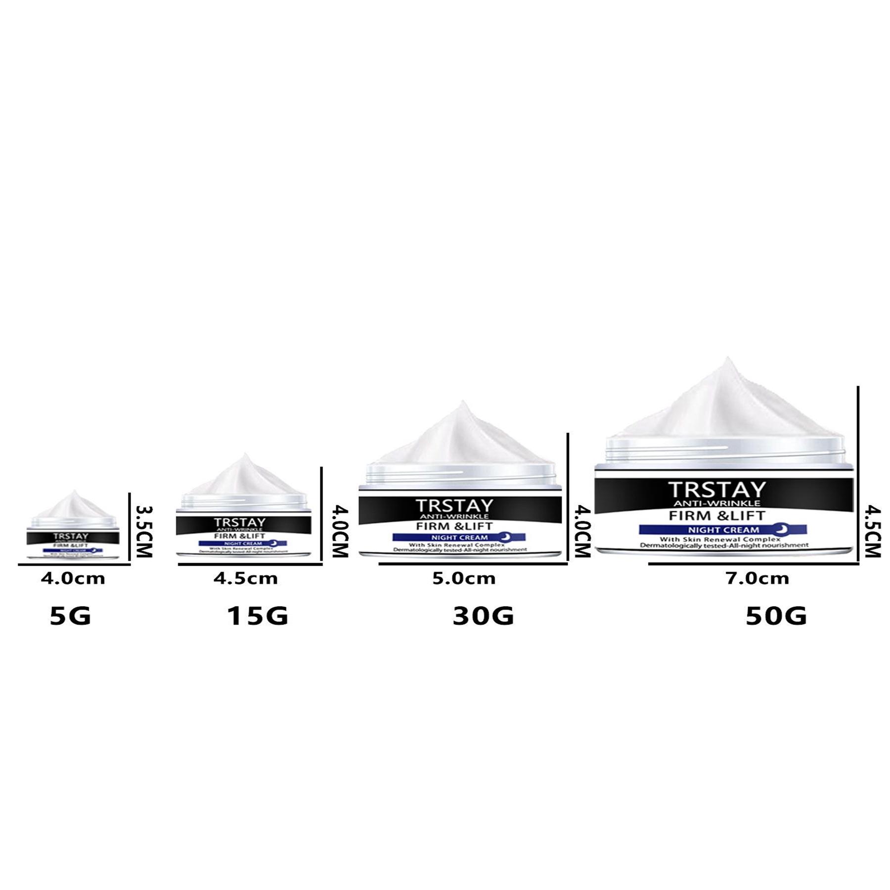 

Ночной увлажняющий крем против морщин с ретинолом для быстрого восстановления морщин