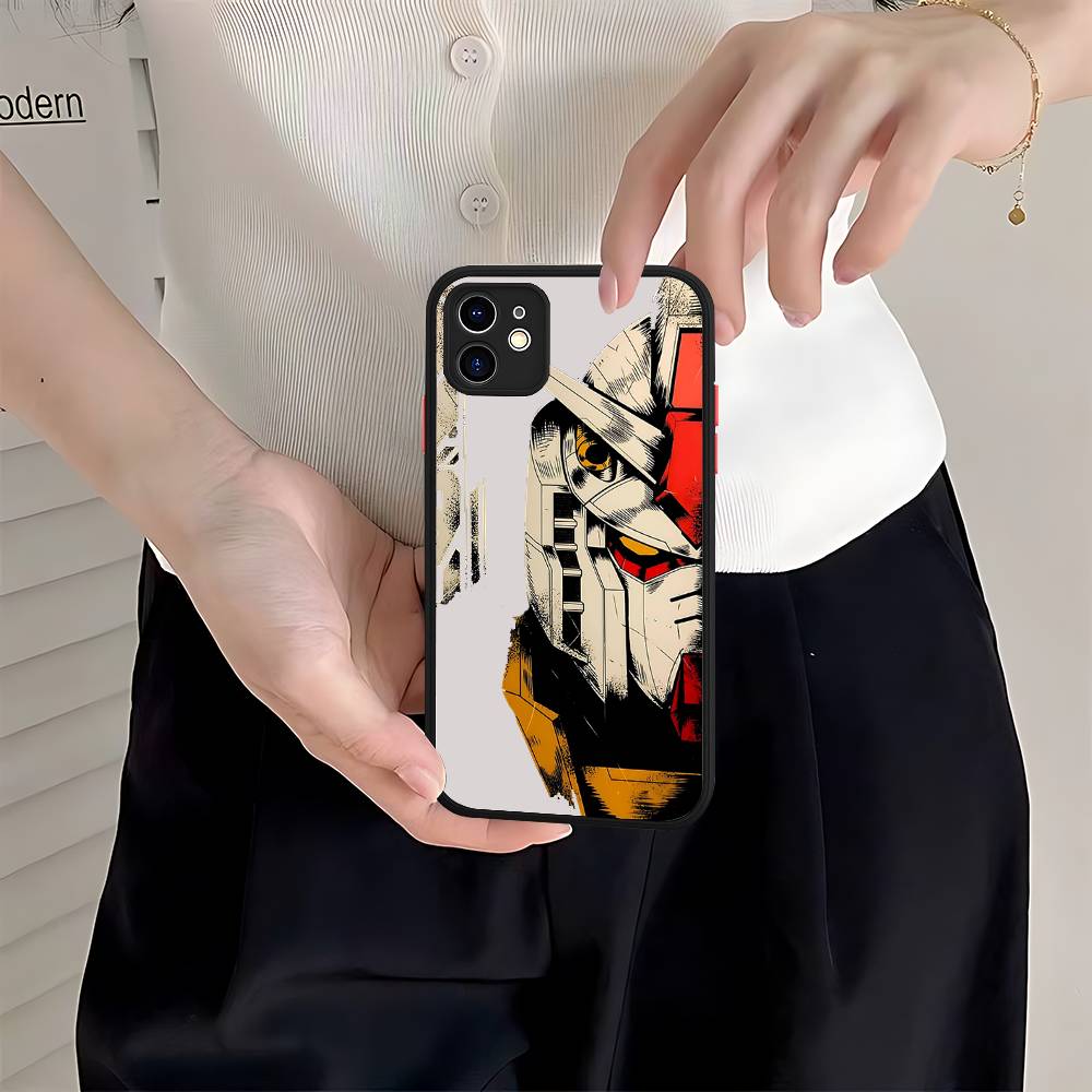 

Cartoon G-Gundams Phone Case For IPhone 11 12 13 14 15 16 Pro Plus X XS MAX Matte Bumper Shockproof Cover iphone 13pro max