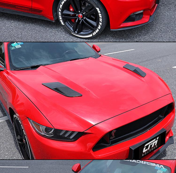 15-17 Ford Mustang Custom Hood Decoration Panel