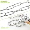 Metal Hooks Clothes Drying Rack Iron Chain Foldable Clothes Hangers Space Saving Multi-port Hangers Hooks Closet Organization