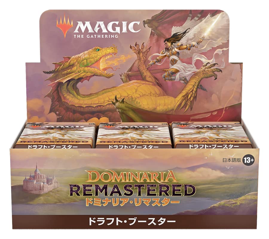 The Gathering Dominaria Remastered Draft Booster Japanese Version 36 Packs MTG Trading Card Wizards of the Coast DMR D15041400 Magic