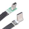 Multiple Length Option Right Angle To USB Charging Wire For Portable Devices Charging Cord Data Transfer