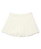 ROIDESROIS Teen Pleated Tennis Skirt (Ivory)