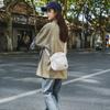 Autumn and winter versatile nylon cloth shell bag women's and women's travel backpack casual zipper messenger bag