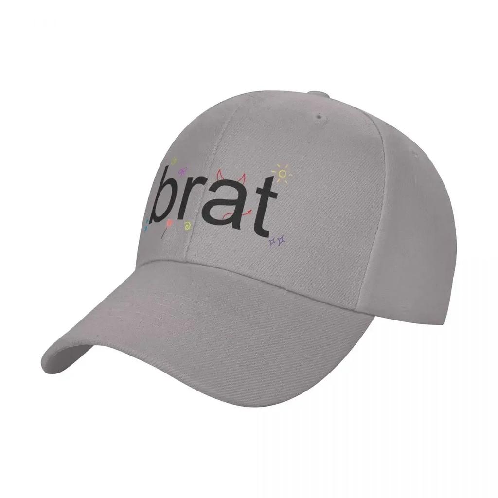 Charli XCX Brat Hats Unisex Hip-Hop Hats Sun Hat Fishing Hat Adjustable Polyester Baseball Caps Summer