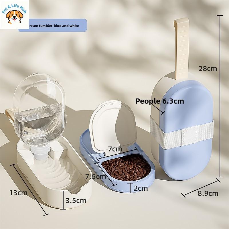 Dog water bottle Portable water cup for outdoor use bottle pet accessoriesDog food container pet water feeder pet supplies