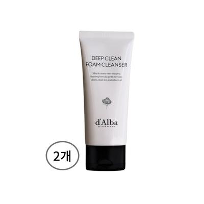 Dalba White Truffle Deep Clean Foam Cleanser, 80ml, 2 Units