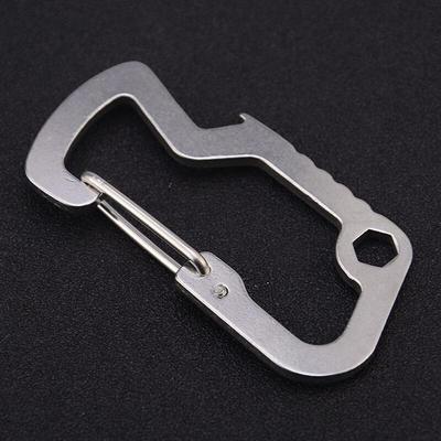 Brangdy Multi-tool D-Ring Carabiner 4-Pack