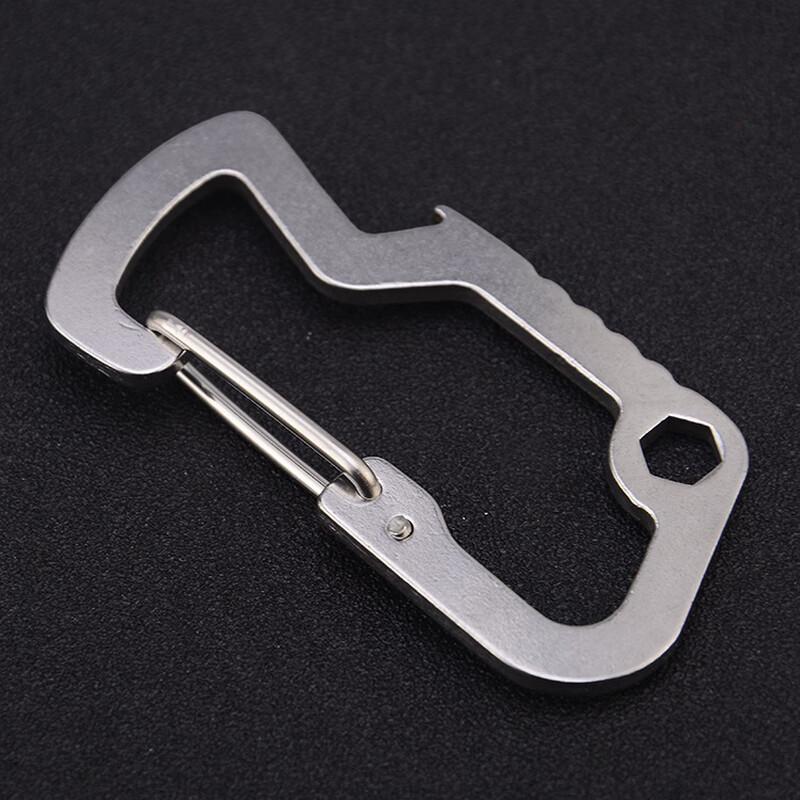 Brangdy Multi-tool D-Ring Carabiner 4-Pack