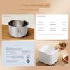 Suitable for Xiaomi C1 Rice Cooker 3 Liters 4l5l Stainless Steel Liner 0 Coated 316L Stainless Steel Inner Cooking Pan Liner Accessories