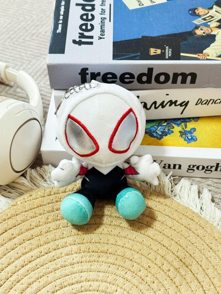 Spider-Man Upside-Down Pendant Keychain Doll