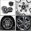 Für Mercedes Benz 4 STÜCK 75mm Auto Radnabenkappen Nabenkappen Abzeichen Zubehör Für Mercedes benz AMG C E S GLE CLC Klasse W204 W20