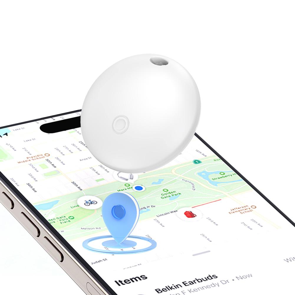 BT Tracker Anti-Lost Wallet Finder Compatible with Apple Find My Wireless Charging for Key Luggage Passport