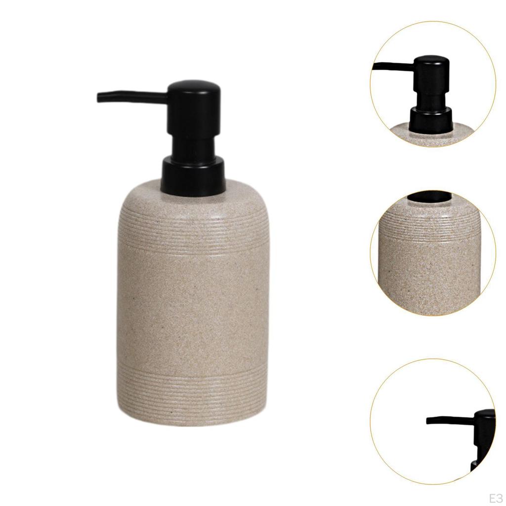 0.5 L Hand Soap Lotion Dispenser 3x6.7inch Multipurpose Handwashing Fluid for Bathroom
