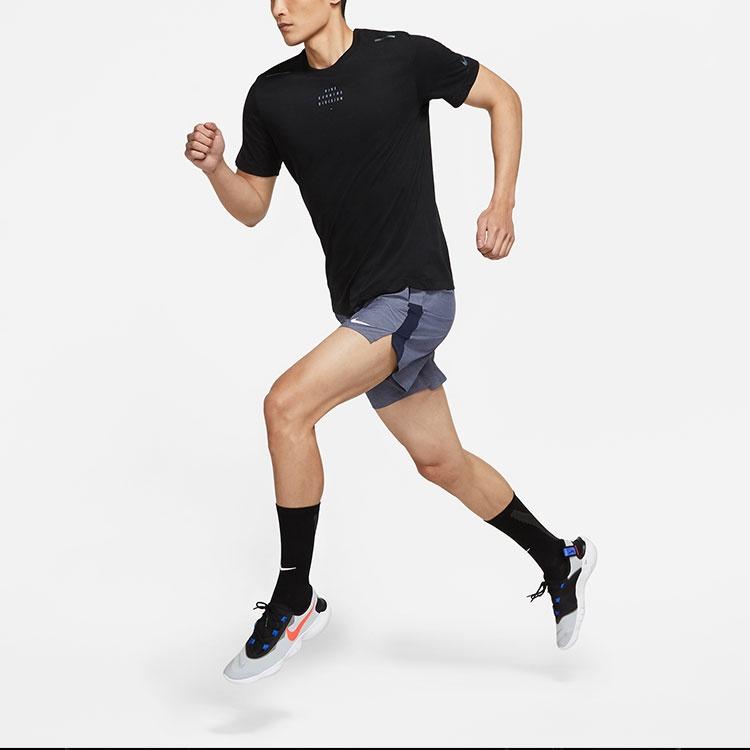 Nike Sportswear Quick Dry Knit Casual Sports Short Sleeve Black Men's DJ7816-010