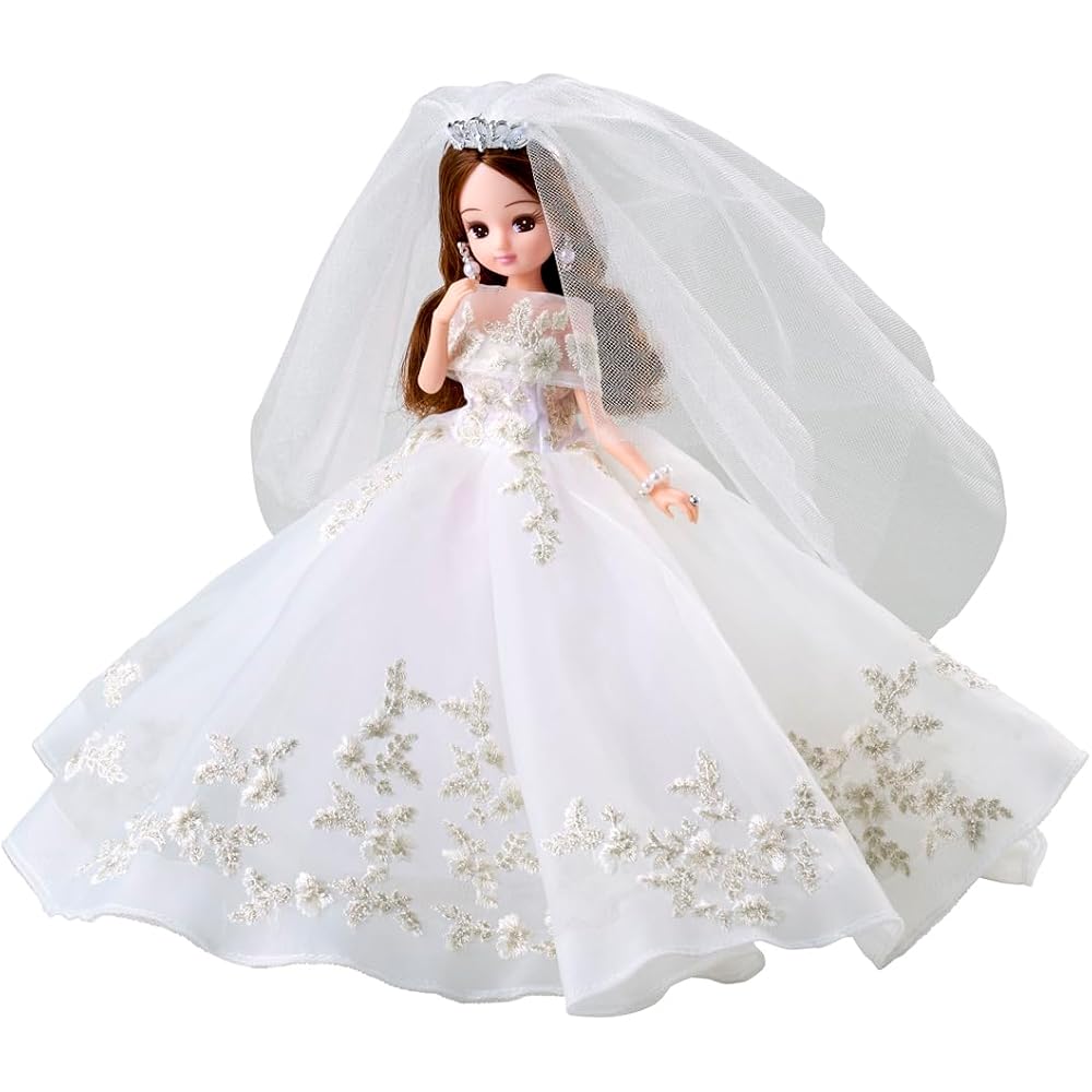 Takara Tomy Licca-chan Doll Photogenic Rika Hatsuko Pea Wedding Style