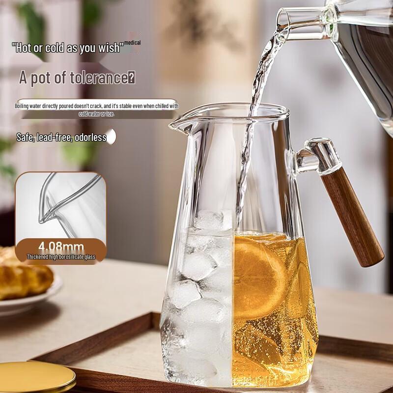 YIHUTEA Handmade High-Temperature Glass Teapot