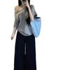 Korean slanted shoulder slack off-shoulder short-sleeved t-shirt women's summer loose lazy babes student bottoming top