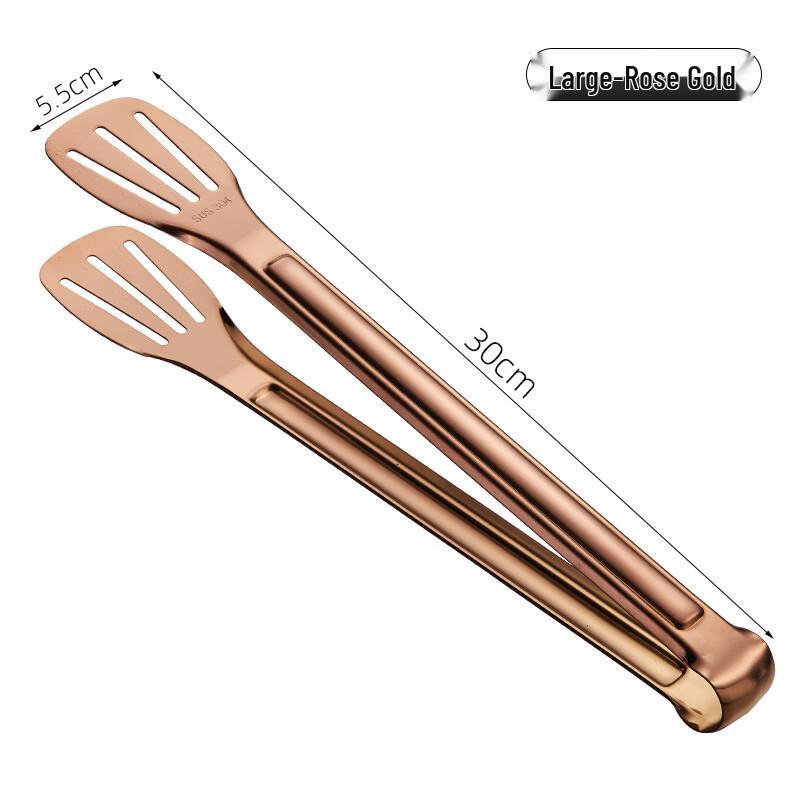 Churong 304 Stainless Steel Picnic Food Tongs