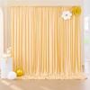 2 Panels Pink Backdrop Curtain for Wedding Polyester Photography Backdrop Drapes for Birthday Parties Stage Backdrop Stand