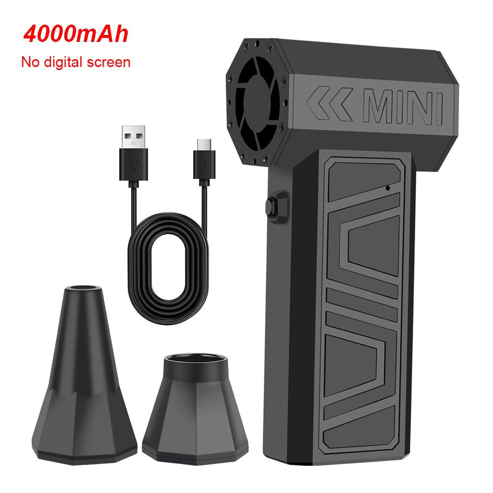 

Турбовентилятор для автомобиля, сдувающий снег, зарядка Type-C, инструмент для чистки, 3 регулируемые скорости, 130000 об/мин, портативный электрический воздуходув