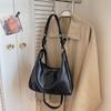 IELGY Fashion Simple Large-Capacity Bag Casual Commuter Shoulder Messenger Bucket Bag