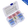 250 PCS Flame Retardant Heat Shrink Solder Ring Wire Connector Terminal Insulation Sleeve