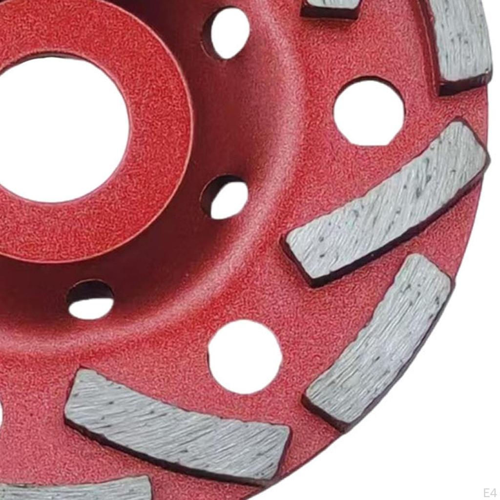 Concrete Grinding Wheel 5 Inch Heavy Duty Fit 22.23mm ,with Diamond Segment Cup ,for