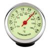Small Round Thermometer Stick-on Temperature Gauge ℃/ °F Display for Automobile Household 40mm Panel Diamter Portable