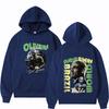 Charles Oliveira Do Bronx 2026 New Graphic Mens Women Hoodie 90s Oversized Retro Loose Casual Soft Cotton Sweatshirt