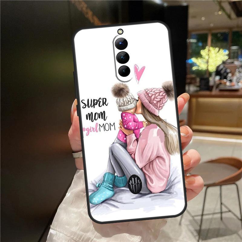 Fashion Super Mom Case For ZTE Nubia Red Magic 10S 9S 8S 10 9 8 11 Pro Plus 6 7 6S 7S For RedMagic 10 Air Cover