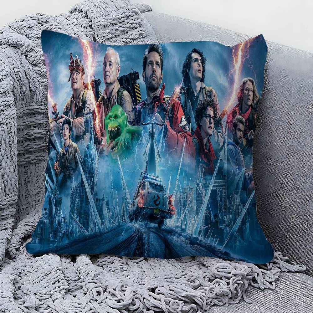 Horror Movie G-Ghostbusters Cartoon Pillow Cover Sofa Cushion Cover Home Room Decoration Children Gift