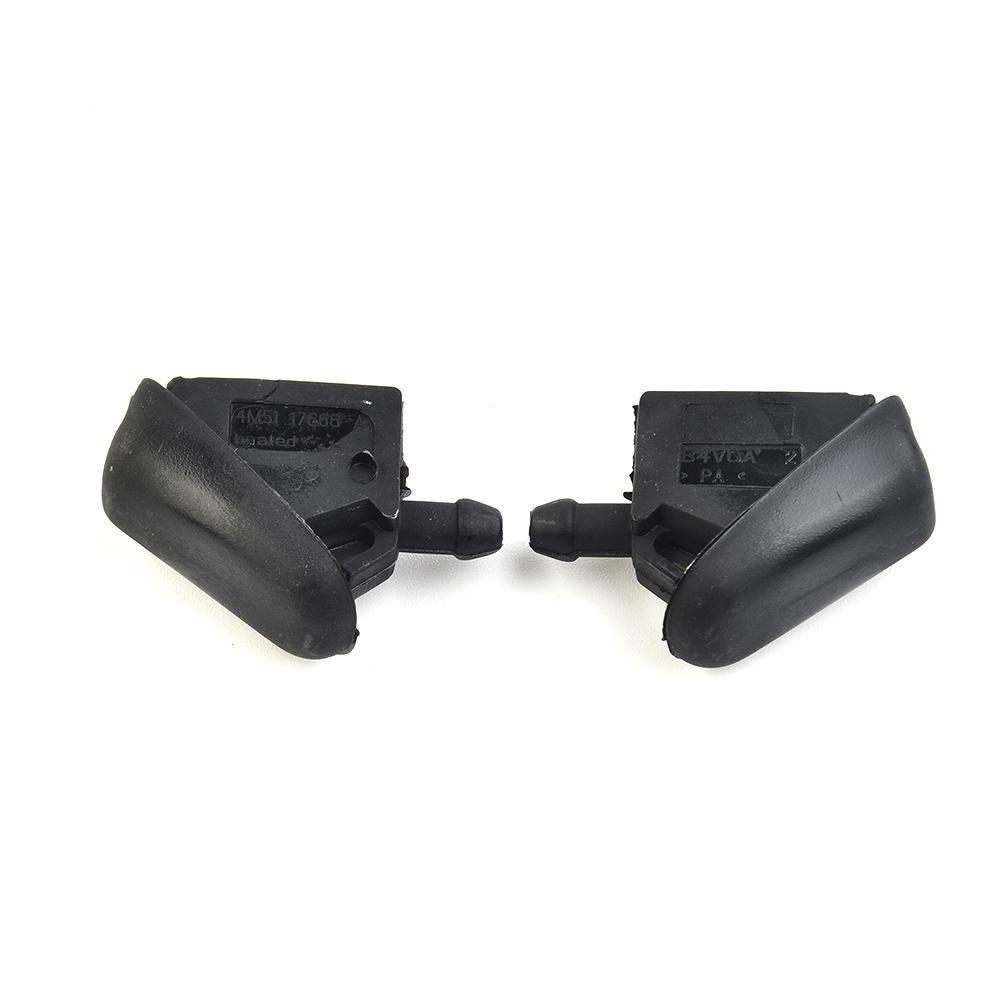 For Ford Focus MK2 MK3 2005-2012 Nozzle Washer Windscreen Wiper 2pcs 2x