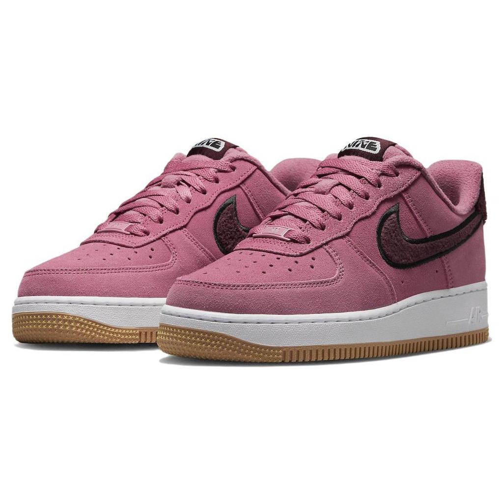 Nike Air Force 1 07 SE Desert Berry Fleece Women Sneakers Pink Black Burgundy-Crush DQ7583-600