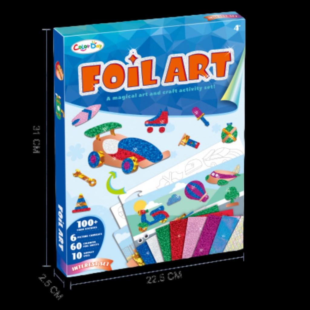 

Детская наклейка из алюминиевой фольги «Динозавры Океана Сделай сам» для развивающей и творческой игры Boy Series