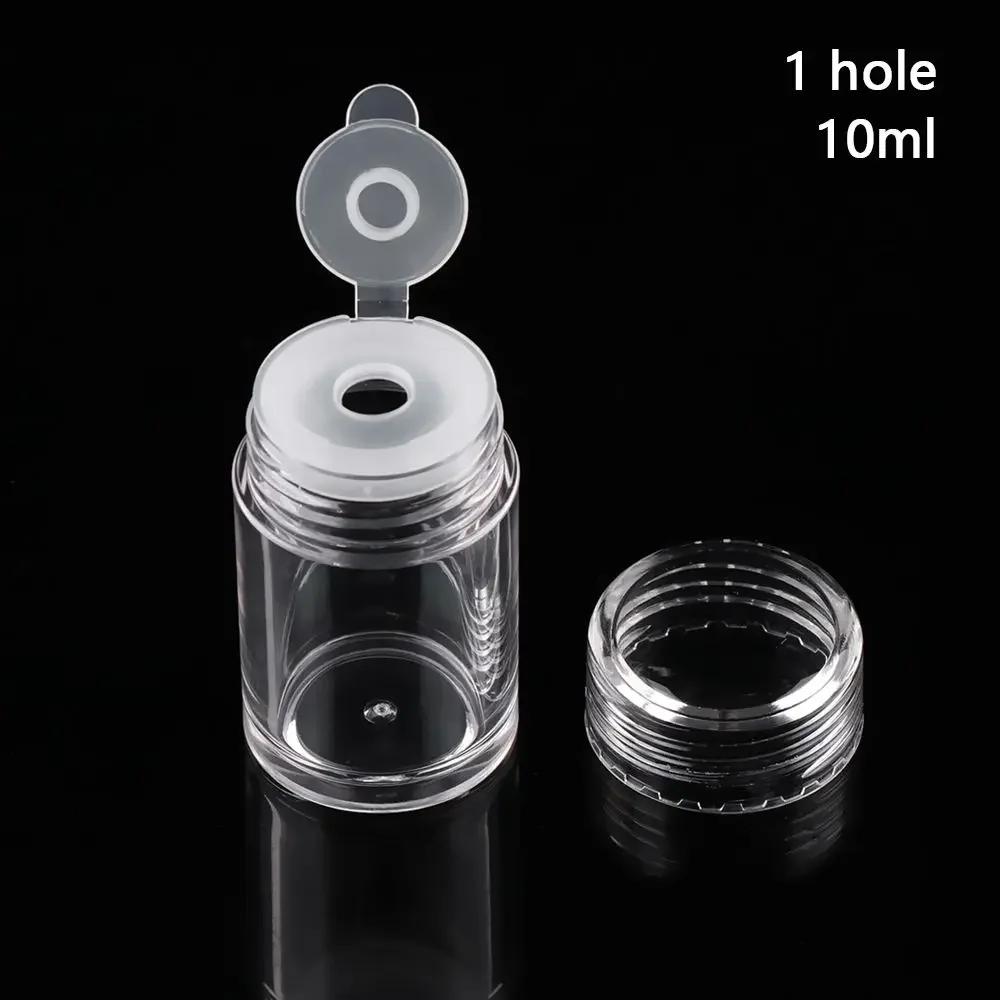 5ML-500ML Dark Brown Refillable Bottle Portable Glass Split Bottle Circular Tea Face Cream Bottle Travel Cosmetic Container Can