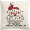 New Christmas Pillow Cover, Deer Snow Festival Decoration, Home Sofa, Living Room Pillow, Cushion Cover