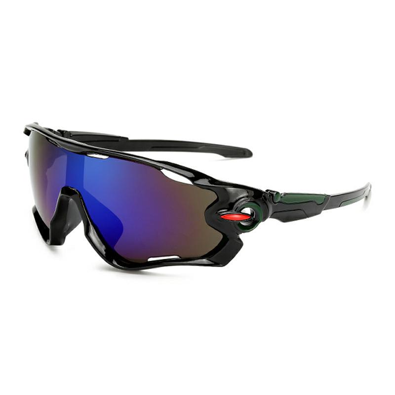 Men's Trendy Windproof Cycling Sunglasses - Anti-UV, Explosion-Proof, Cool Outdoor Sports Glasses