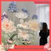 Silk Net Artificial Flowers: Electric Opening Path Markers for Wedding Ceremony Decor