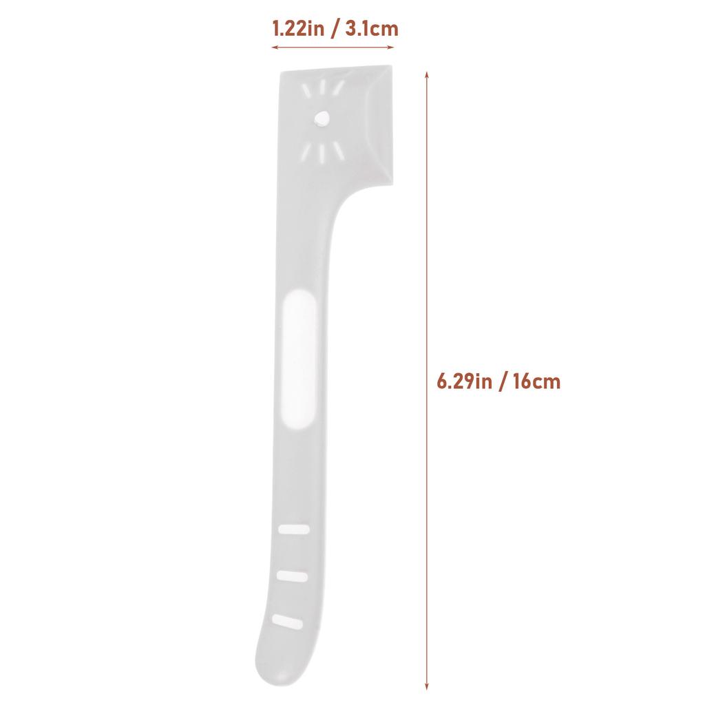 2pcs Pet Can Spoon Reusable Cat Dog Food Scraper High-Grade Tpr Durable Spoon For Canned Cat Food Easy Open Lid Damage