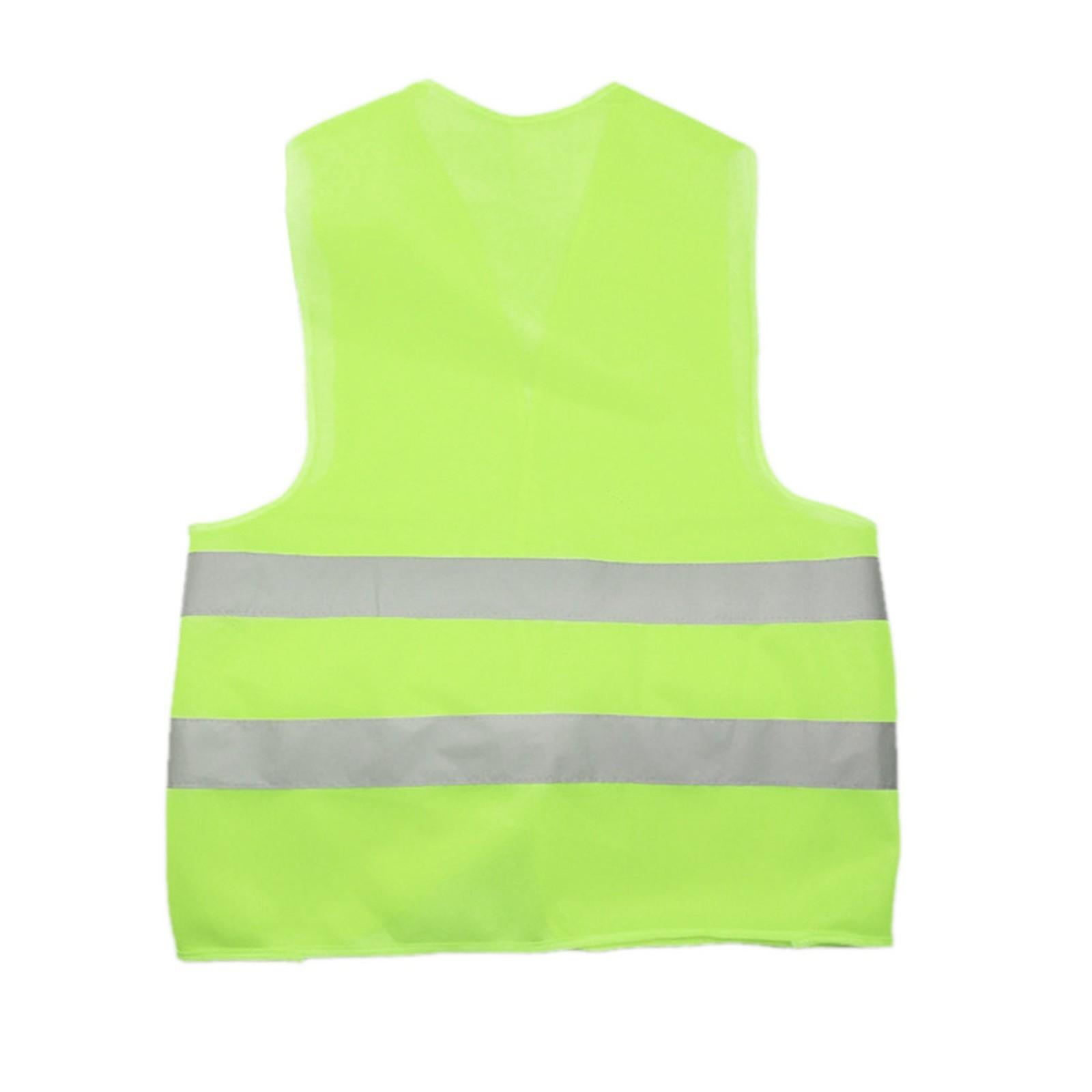 High Visibility Running Reflective Vest Security Equipment Night Work Tops
