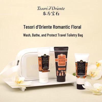 Tesori D'oriente Romantic Floral Travel Bath & Body Set